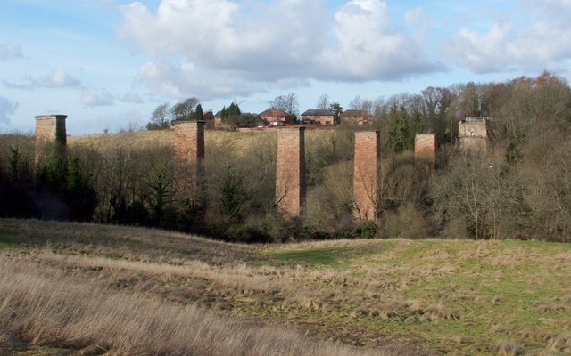 Remains of Craighead Viaduct (geograph 1664904)