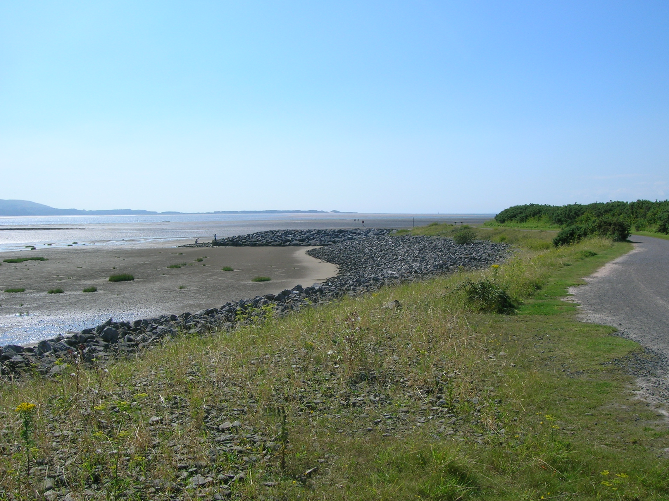 Wales Coast Path near Machynys