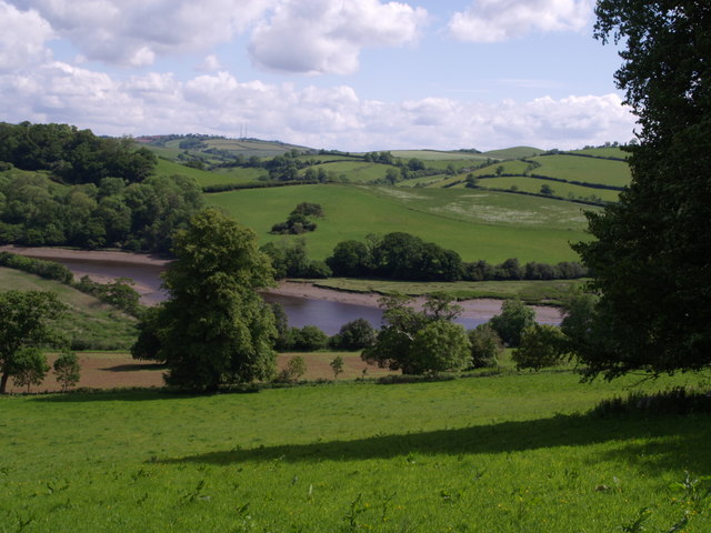 River Dart entering Fleet Mill Reach